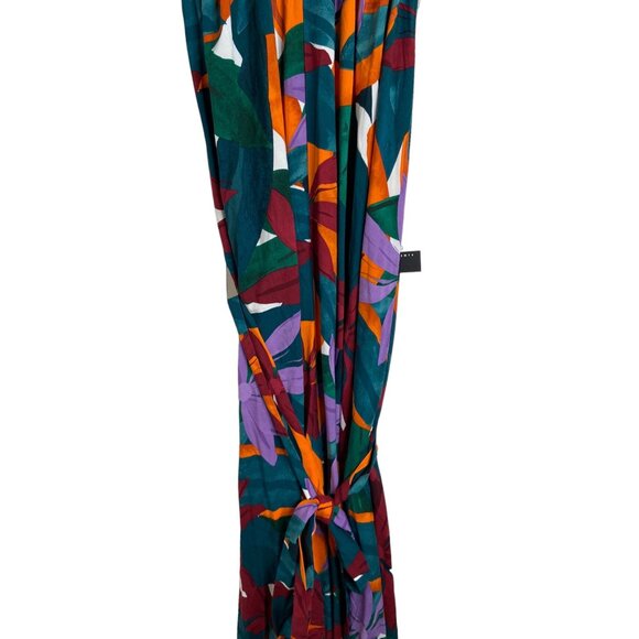 ELOQUII Plus Size 22/24 Printed Halter Dress safari printed block NEW - Picture 7 of 15